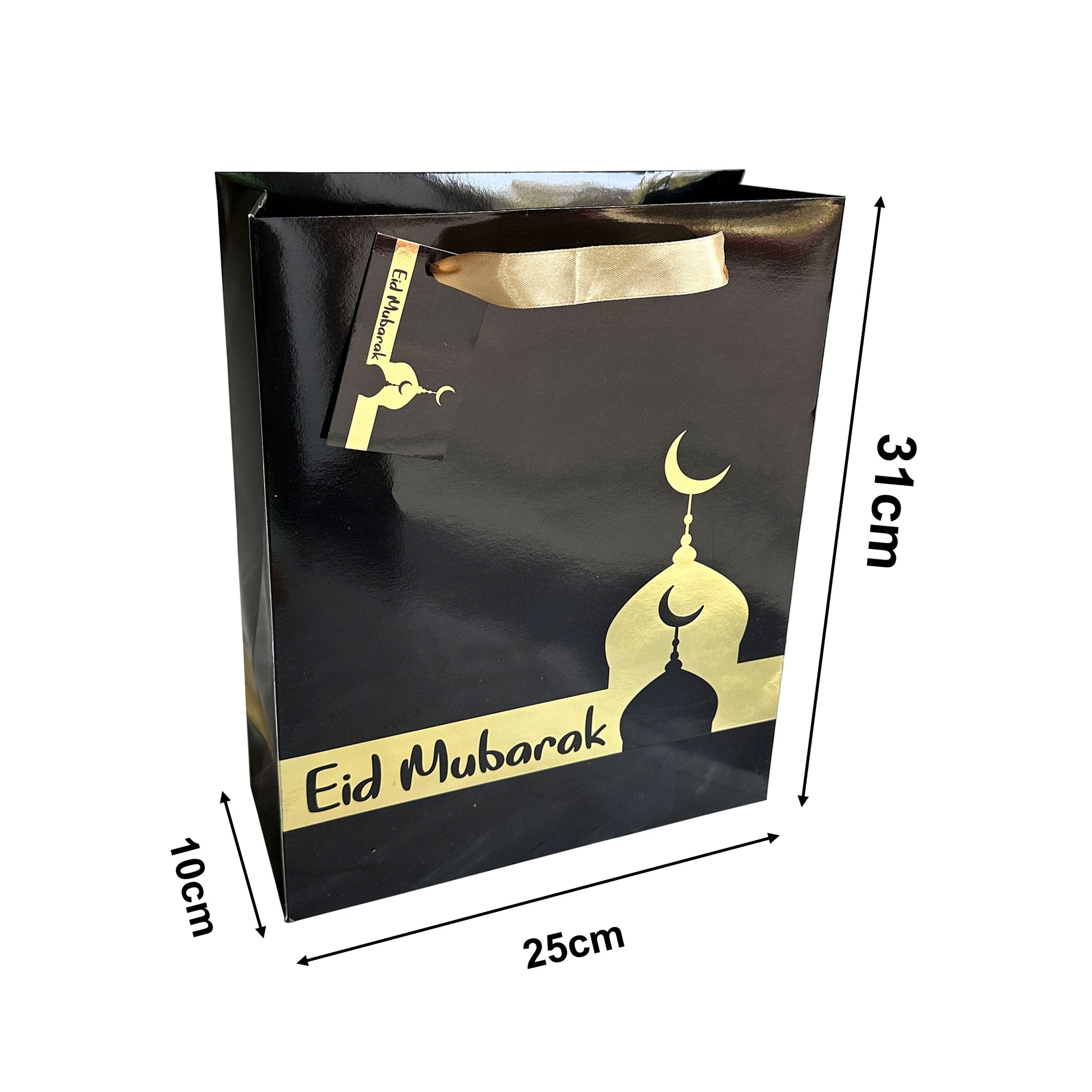 black gold Masjid gift bag Eid City Canada