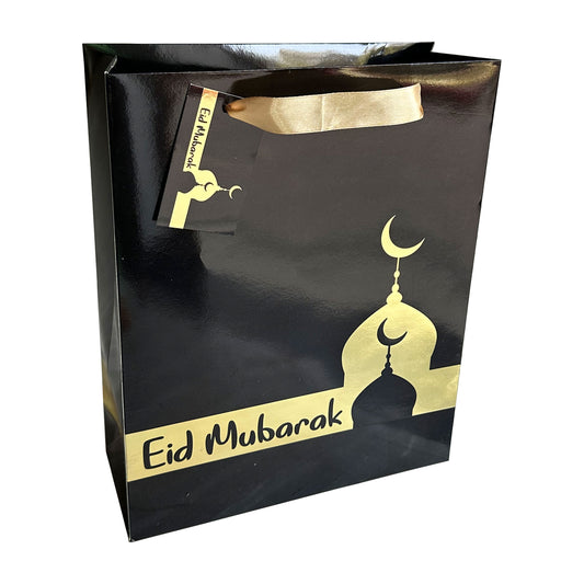 black gold Masjid gift bag Eid City Canada