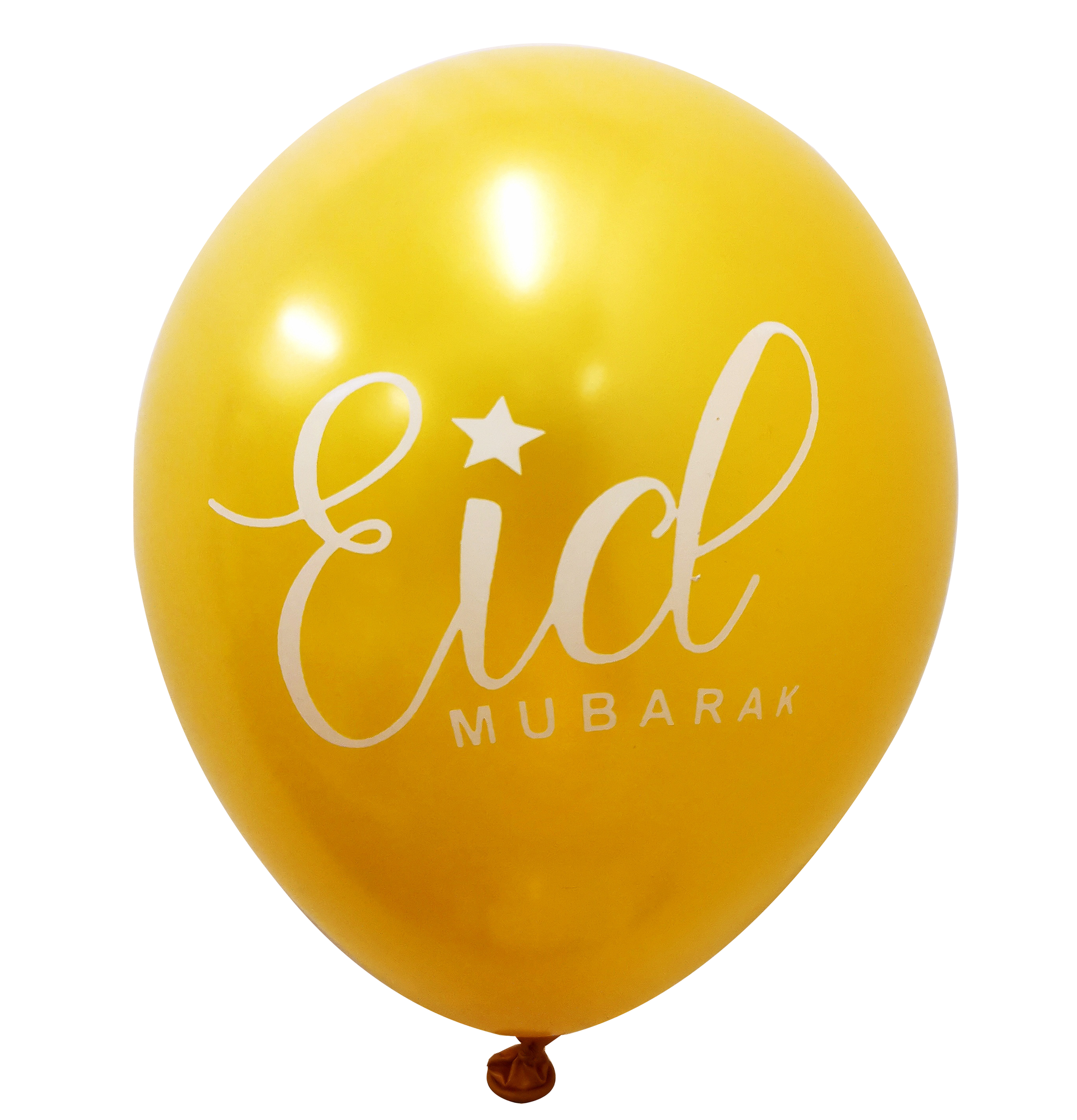 gold and white eid mubarak cursive balloons eid city canada 