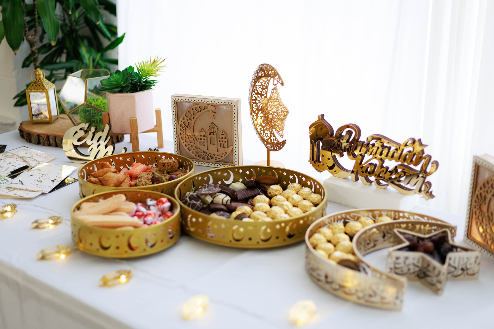 gold ramadan eid trays eid city canada