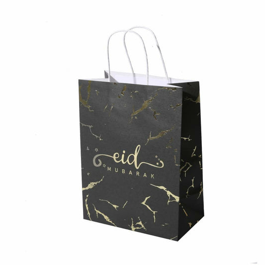 black gold marble gift bag Eid City Canada
