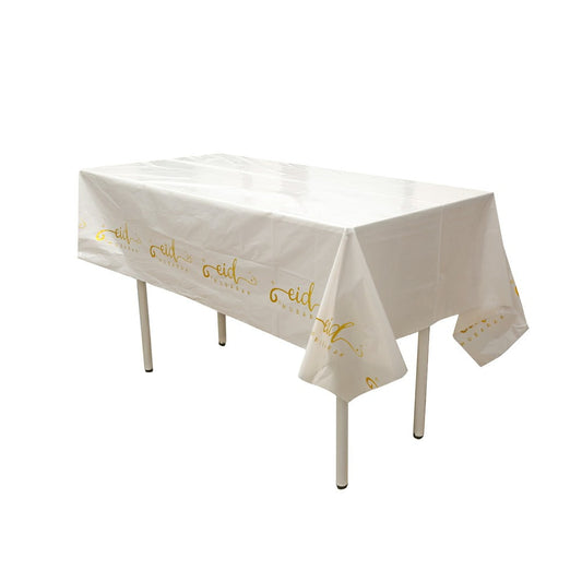 White gold marble tablecloth eid city canada